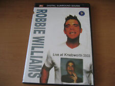 MUSIC DVD - ROBBIE WILLIAMS LIVE AT KNEBWORTH 2003 - GREAT ARTIST - CHEAP