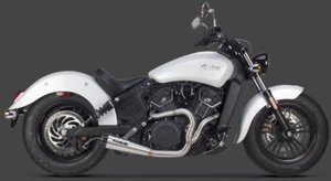 TWO BROTHERS RACING VICTORY 2017-2019 SCOUT OCTANE 2-INTO-1 EXHAUST STAINLESS - Foto 1 di 2