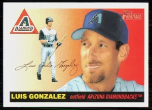 2004 Topps Heritage Luis Gonzalez Arizona Diamondbacks #56 - Picture 1 of 2