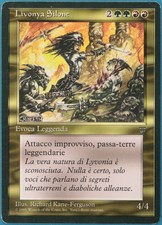 Livonya Silone Legends (ITALIAN) PLD Red Green Rare CARD (250103) ABUGames