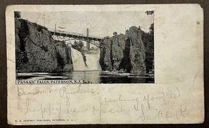 Passaic NJ Veduta delle Cascate Passaic SPEDIZIONE GRATUITA - Foto 1 di 2