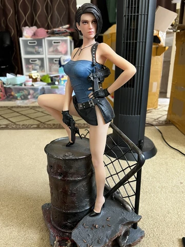 TEAMMAN STUDIO Resident Evil Jill valentine Sexy 1/4 Resin Statue Model Cover
