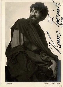Oberammergau Offizielle Fotokarte der Passionsspiele 1934 -JUDAS - Bild 1 von 2