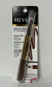 Revlon Brown Fantasy Pencil & Gel-105 Brunette-Colors, Shapes & Sets Brows!