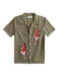 abercrombie short sleeve button down Boys - Picture 1 of 3