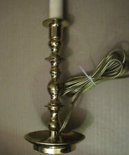 Vintage Baldwin Brass Candlestick Lamp - no shade - USA made