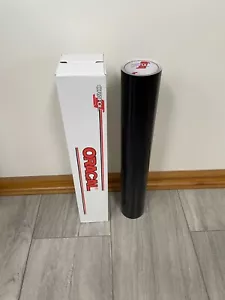 Oracal 651 1 Roll 24"x10yd(30ft) Black 070 Gloss Sign Vinyl - Picture 1 of 1