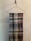 Autumn Winter Plaid Flannel Fitted Sheet, 70.25 x 78.25 in, Rustic, Vintage
