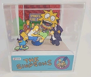 The Simpsons Arcade 3D Cube Handmade Retro Diorama Video Game - Picture 1 of 5