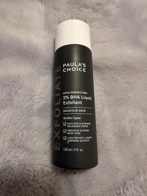 Paula's Choice~Exfoliante líquido perfeccionador de la piel 2% BHA~118 ml/4 fl oz~NUEVO SIN CAJA~Sellado - Imagen 1 de 2