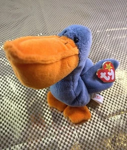 Scoop the Pelican ✳︎RARE ERRORS✳︎ (Style #4107) - Ty Beanie Babies ®, 1996 - Picture 1 of 9