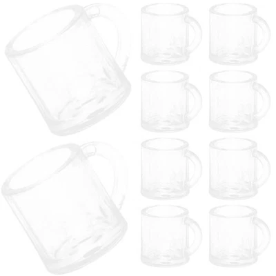 20pcs Miniature bière tasse mini house bière tasse de tasse de poupées de poupée - Photo 1/4