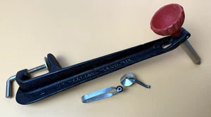 D.H. Thompson FLIEGENBINDESCHRAUBSTOCK #B zum Fliegenfischen Made in Elgin IL USA - Bild 1 von 9