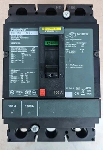 New Take Out Square D HDM36100 Circuit Breaker 100A 3P 600V HDM - Picture 1 of 5