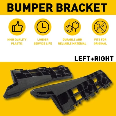 Комплект из пары кронштейнов бампера для 2010-2015 Toyota Prius 2012-2015 Prius подключаемый передний - Изображение 1 из 4