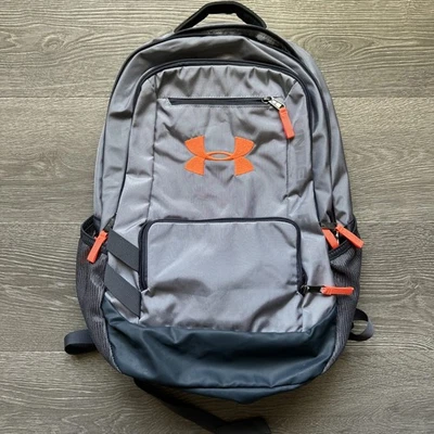Under Armour рюкзак серый и оранжевый школьная сумка - Изображение 1 из 4
