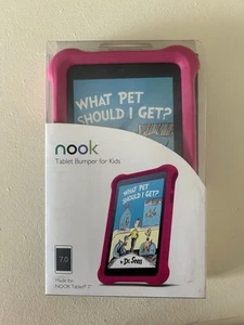 Nook Tablet 7" Foam Tablet Bumper For Kids Pink - Picture 1 of 2