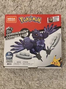 Pokemon Mega Construx Corviknight Corvaillus Juego de Construcción 340 Piezas CIB - Imagen 1 de 3