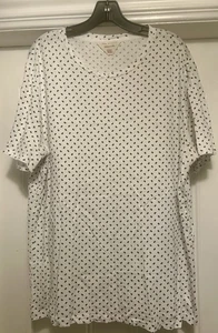 Authentic Rag & Bone White Tee T-shirt Black & Grey Graphic Handmade in Peru XXL - Picture 1 of 4