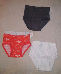 Gymboree Airplane Fire Truck Engine Boys Underwear Briefs Lot Size S 5-6 - Picture 1 of 4