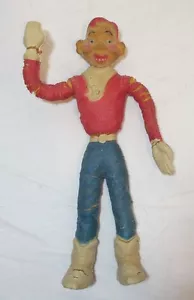 Vintage Howdy Doody Bendee Doll Bendy Toy 1950 Foam Ben-Her Ind Bendy Rare Time - Picture 1 of 10
