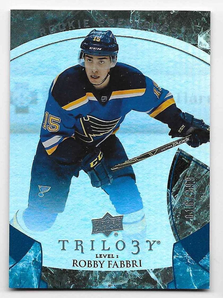 15/16 UPPER DECK TRILOGY RAINBOW BLUE PARALLEL /xxx (#1-200) U-Pick From List - Image 1 of 1