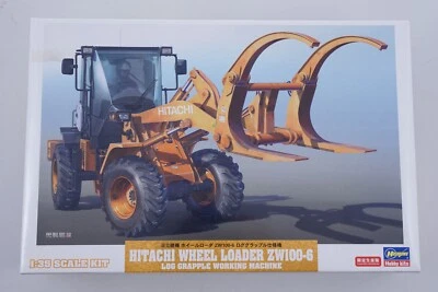Hasegawa HAS66105 Hitachi Wheel Loader ZW100-6 Working Machine 1:35 modellismo - Immagine 1 di 2
