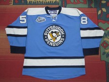 PITTSBURGH PENGUINS GAME WORN JERSEY CCM NHL WINTER CLASSIC KRIS LETANG #58