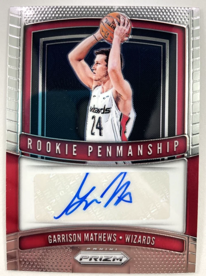 2019-20 Panini Prizm Rookie Penmanship Garrison Mathews RC #RP-GMT, Autograph - Image 1 of 2