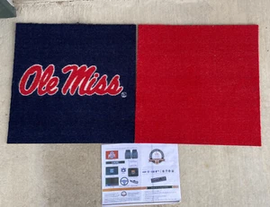 University of Mississippi (Ole Miss) Team Carpet Tiles - 45 Sq Ft. - Bild 1 von 6