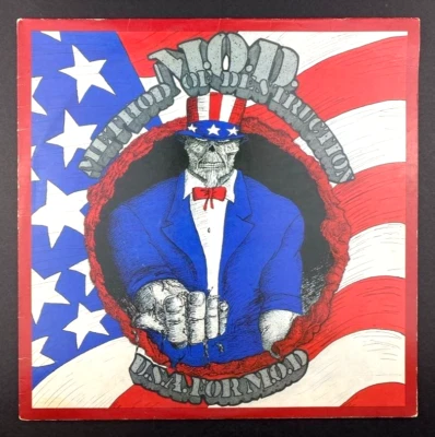 M.O.D. • U.S.A. for MOD • Original press vinyl record 12" LP 33-RPM, EX - Image 1 of 4