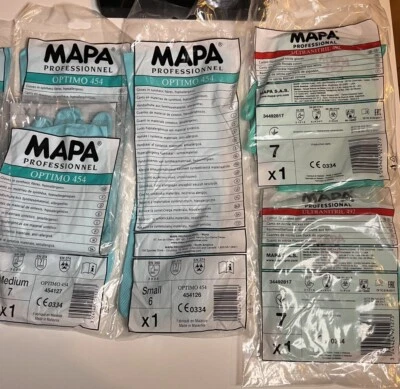 Konvolut Mapa Handschuhe 6x Größe 7, 2x Größe 8, 1x Größe 6 - Bild 1 von 2