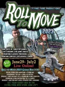 Flying Frog Productions Roll-to-Move 2023 Goody Box - Shadows of Brimstone - Imagen 1 de 3