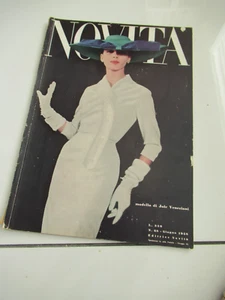 Novita Fashion Magazine Inaugural Issue of Italian Vogue JUN 1956 RARE ONLY 1 NM - Picture 1 of 1