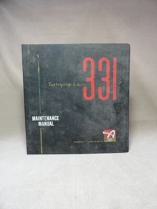 Garrett 331 Turboprop Aircraft Engine Maintenance Manual Garrett AIRESEARCH - Picture 1 of 21
