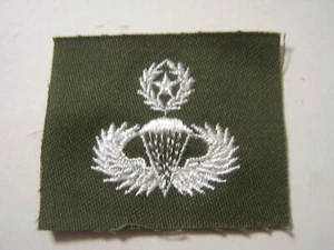MASTER JUMP WING CLOTH INSIGNIA VIETNAM WAR ERA NOS :KY23-1 - Picture 1 of 1