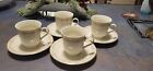 Royal Limited Egyptian Shell China Tea Cups And Saucers. Set Of 4