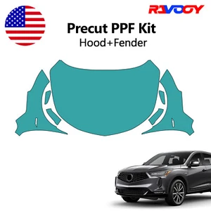 For Acura RDX A-Spec 2019-2025 Hood+Fender Paint Protection Film Precut PPF Kit - Picture 1 of 8