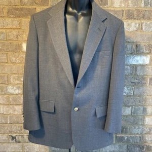Giacca Wimbledon Of England uomo 42R grigio blazer lana cappotto sportivo bottoni oro - Foto 1 di 16