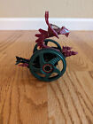 Vintage ZOIDS TANK 1983 Tomy #5040 green wheels COMPLETE / NOT WORKING