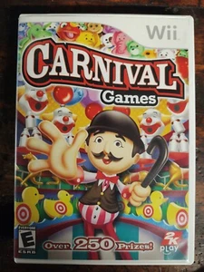 Carnival Games (Nintendo Wii, 2007) Complete. Tested. CIB - Picture 1 of 4
