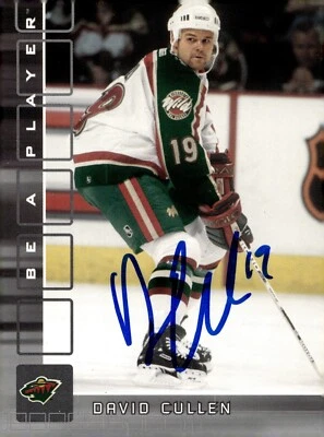 David Cullen - Signed 2001-02 In The Game Be A Player Rookie Card #414 - Image 1 of 2