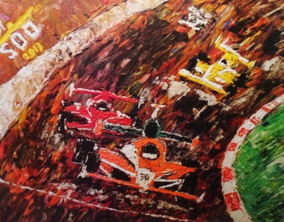 Póster impreso Indy 500 2013 Indianápolis Racing Car Race edición limitada M. Moore Foto 1 de 4