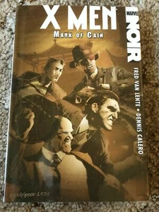 X-Men Noir Mark of Cain Marvel Trade Hardcover Marvel 1st Print 2010 NM - Imagen 1 de 2