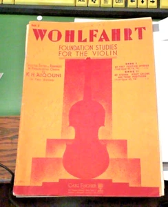 Wohlfahrt Foundation Studies for the Violin Book II by K.H. Aiqouni - Picture 1 of 5