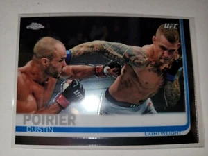 2018 Topps Chrome Dustin Poirier UFC Lightweight #58 - Picture 1 of 2
