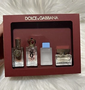 D&G Dolce& Gabbana Miniature Perfume set Light Blue&Q&Devotion &the One - Picture 1 of 2
