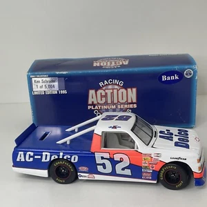 Ken Schrader #52 AC-DELCO Action 1995 Chevrolet Truck Bank limited edition - Picture 1 of 14