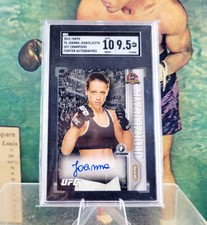 2015 Topps UFC Champions Joanna Jedrzejczyk Rookie Card 1st Autograph SGC 9.5 10
