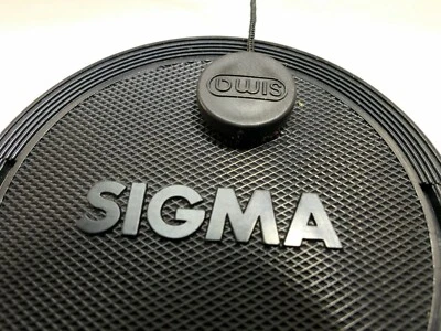 Sigma  72mm Lens Front Cap snap on with keeper string type for APO - Image 1 of 4